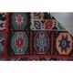 1970s Vintage Turkish Hand-Knotted Wool Cotton Red Area Rug 207x311