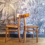Pair of bistro chairs 1950