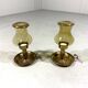 Peter Jensen Copenhagen brass candle holders Denmark 1960’s