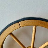 Vintage Sulky horse tricycle in wood and plush
