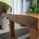 Grande table de ferme avec son banc