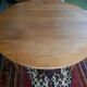 Wooden roundtable