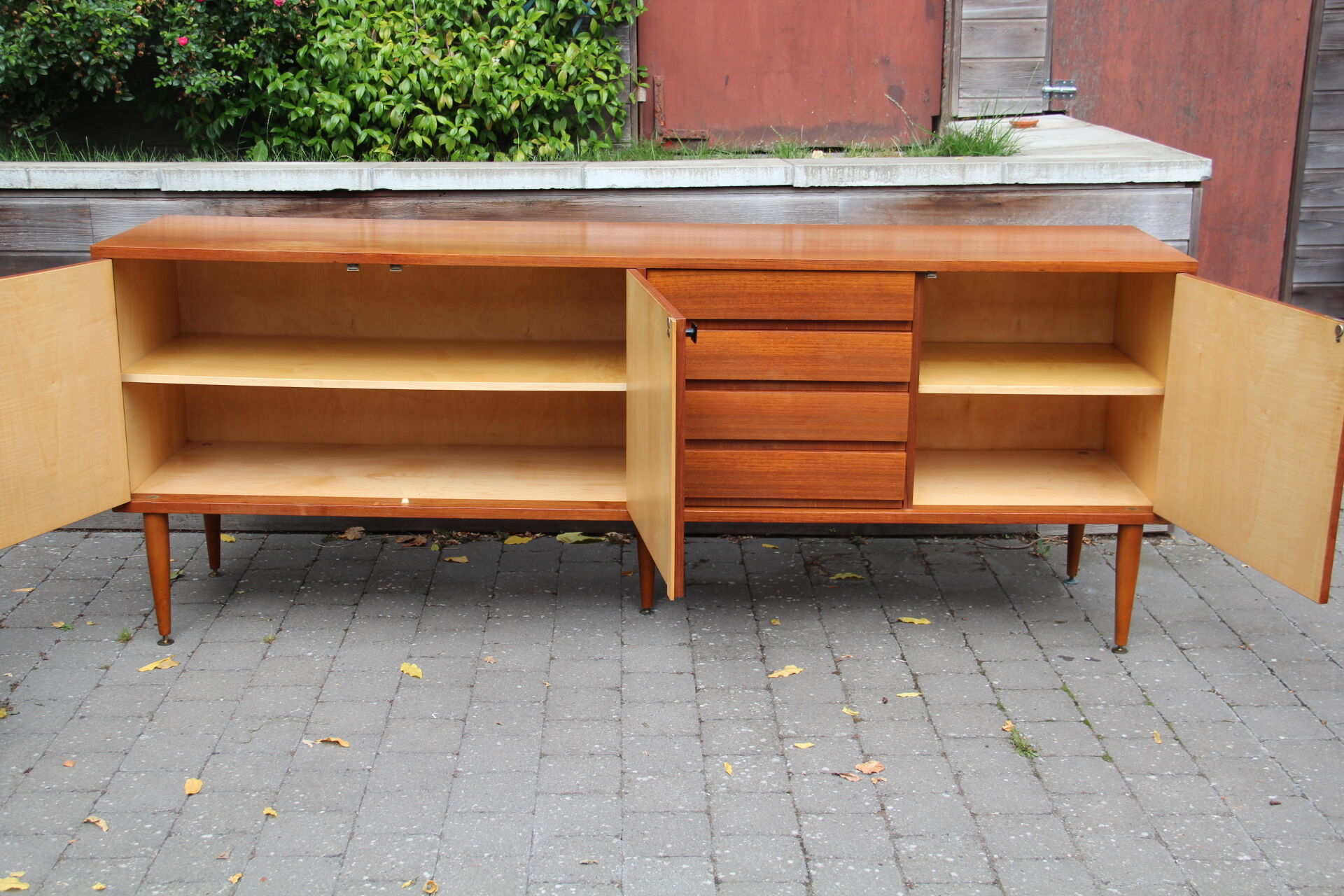 Large teak buffet thread