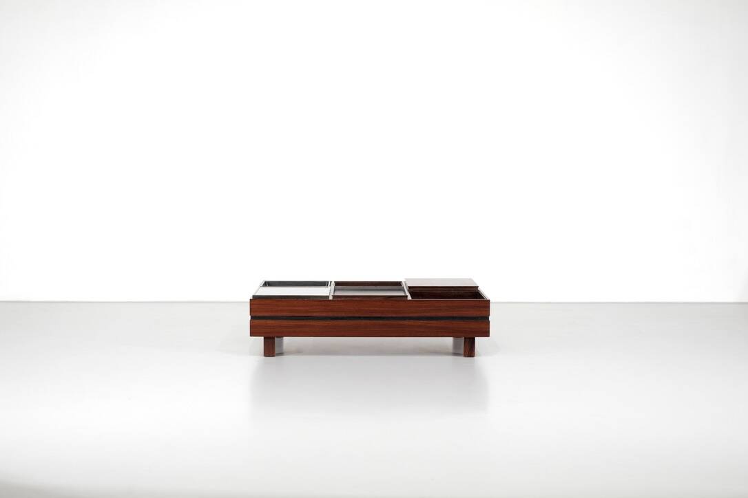 Coffee table by Carlo Hauner for Forma Italy, 1960s.