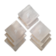 Lot de 8 serviettes en lin