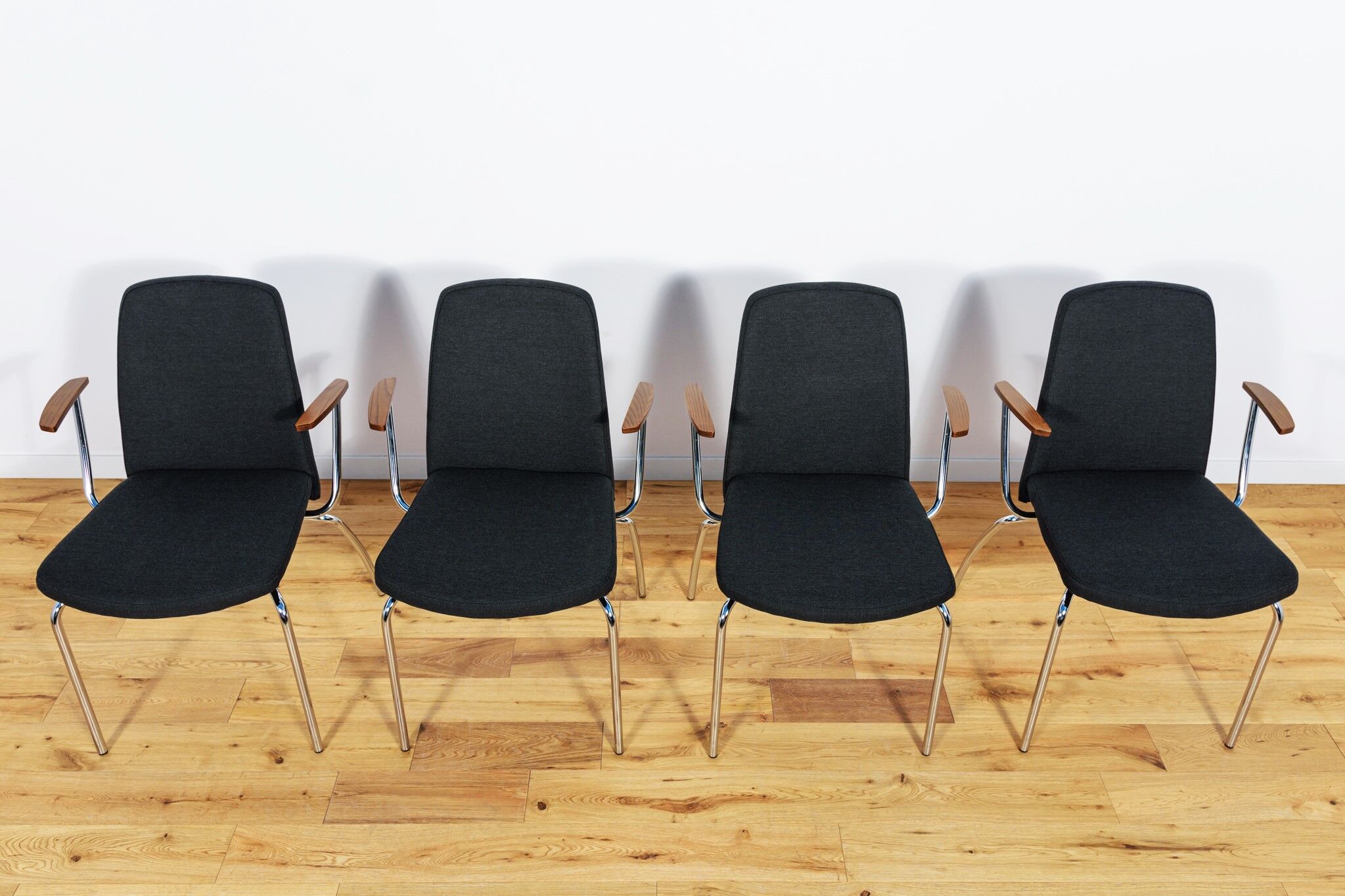 Danish Conference Armchairs, Cube Design, 2010s,  Set of 4