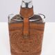Angel Pazmino Tequila Hip Flask Ecuador 1960s