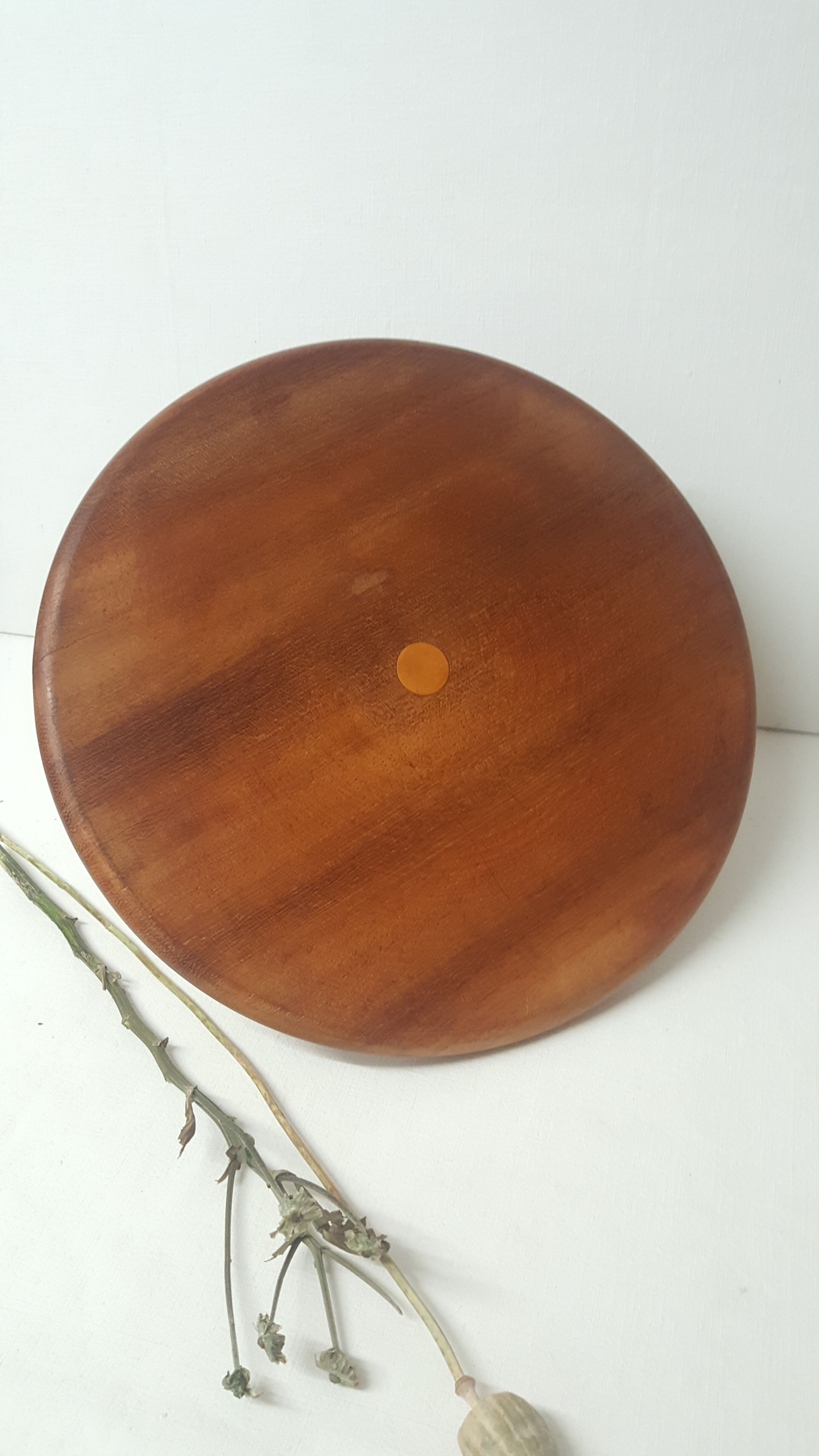 Wooden cheese platter