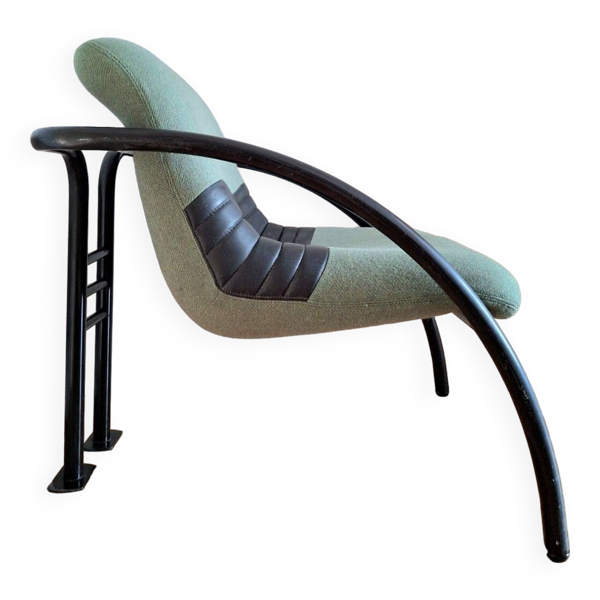 Fauteuil vintage édité par Airborne, meuble siège design