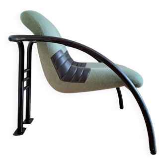 Fauteuil vintage édité par Airborne, meuble siège design