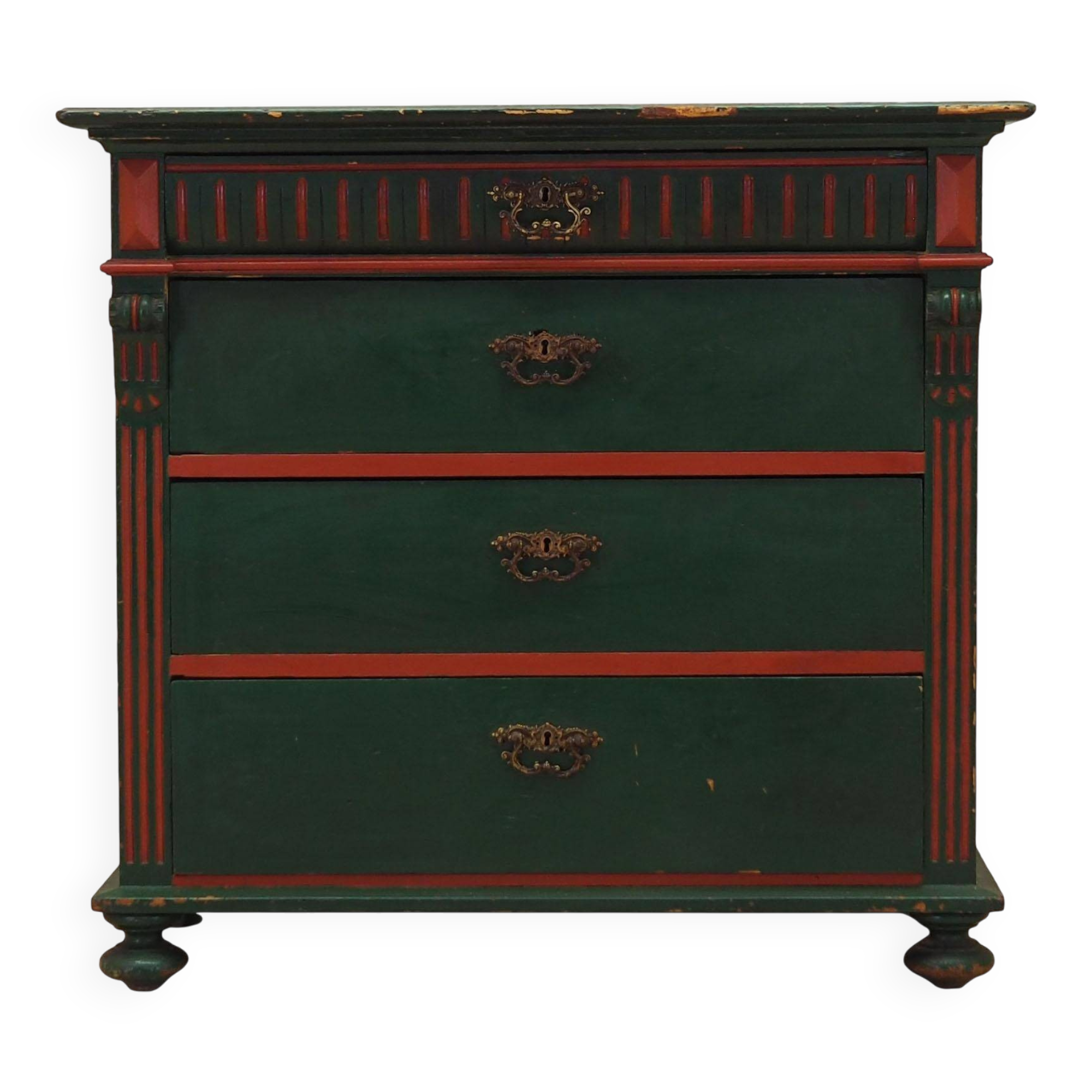 Commode en pin, design danois, années 1950, production : Danemark