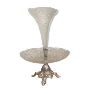 Centre de table , vase trompette