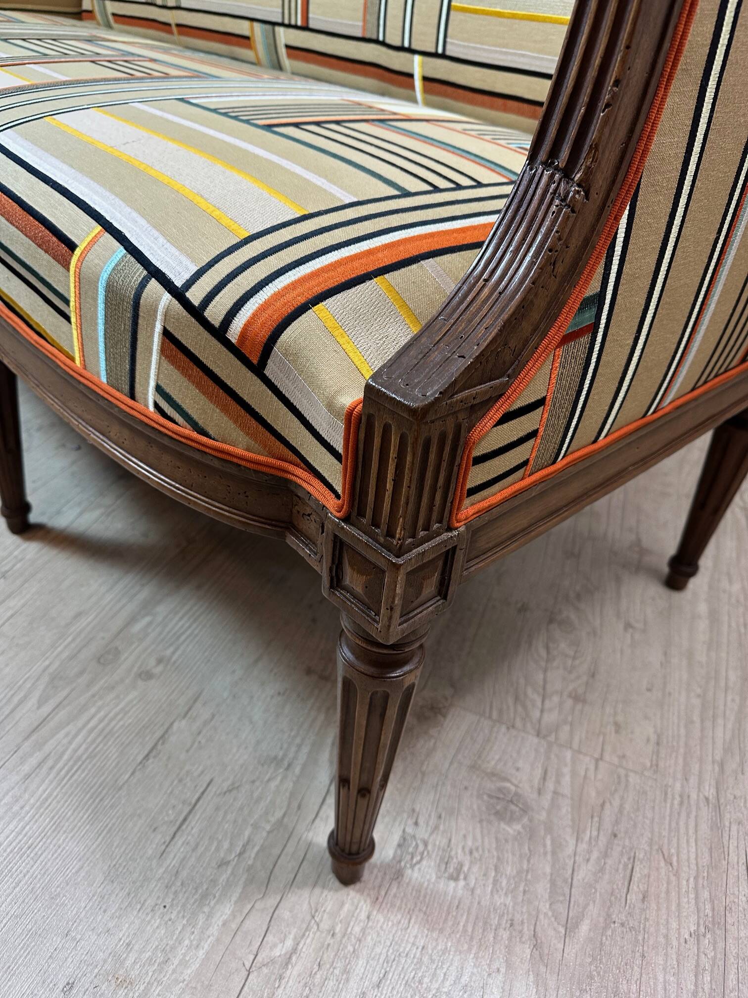 Louis XVI style sofa refurbished