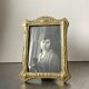 Antique metal frame  18 cm  x 13.5  cm
