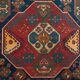 Antique Caucasian Tribal Rug - Handwoven
