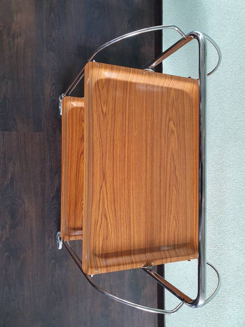 1970s foldable tea table