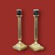 Pair of vintage solid brass lamp bases – Empire style