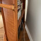 Vintage bar cabinet in rattan and woven cane – 1970s