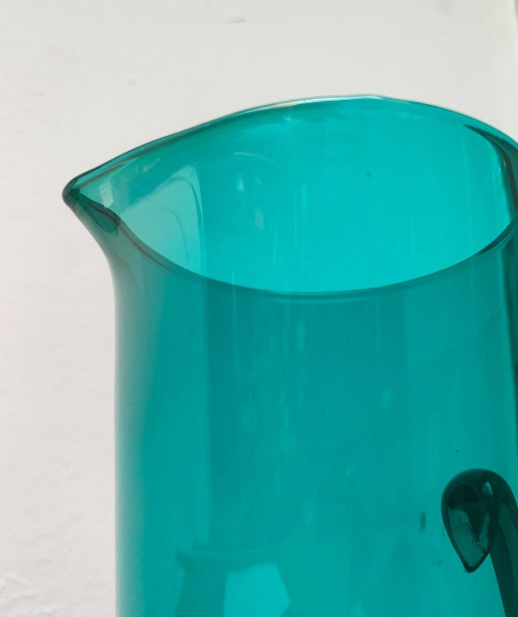 Mid-century glass carafe by Weitz