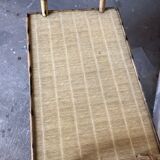 Skateboard rattan serving