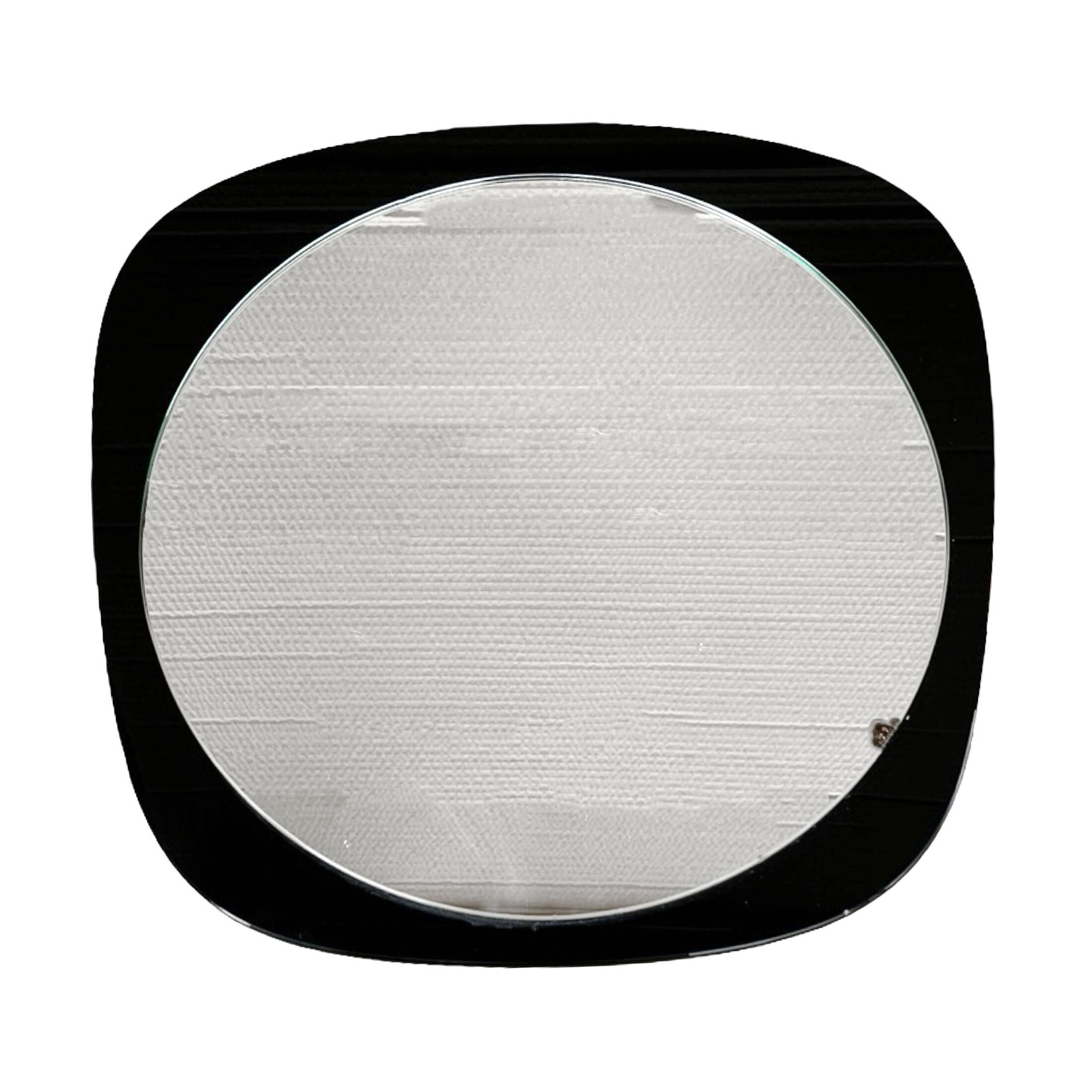 Miroir mural asymétrique Pologne années 1970