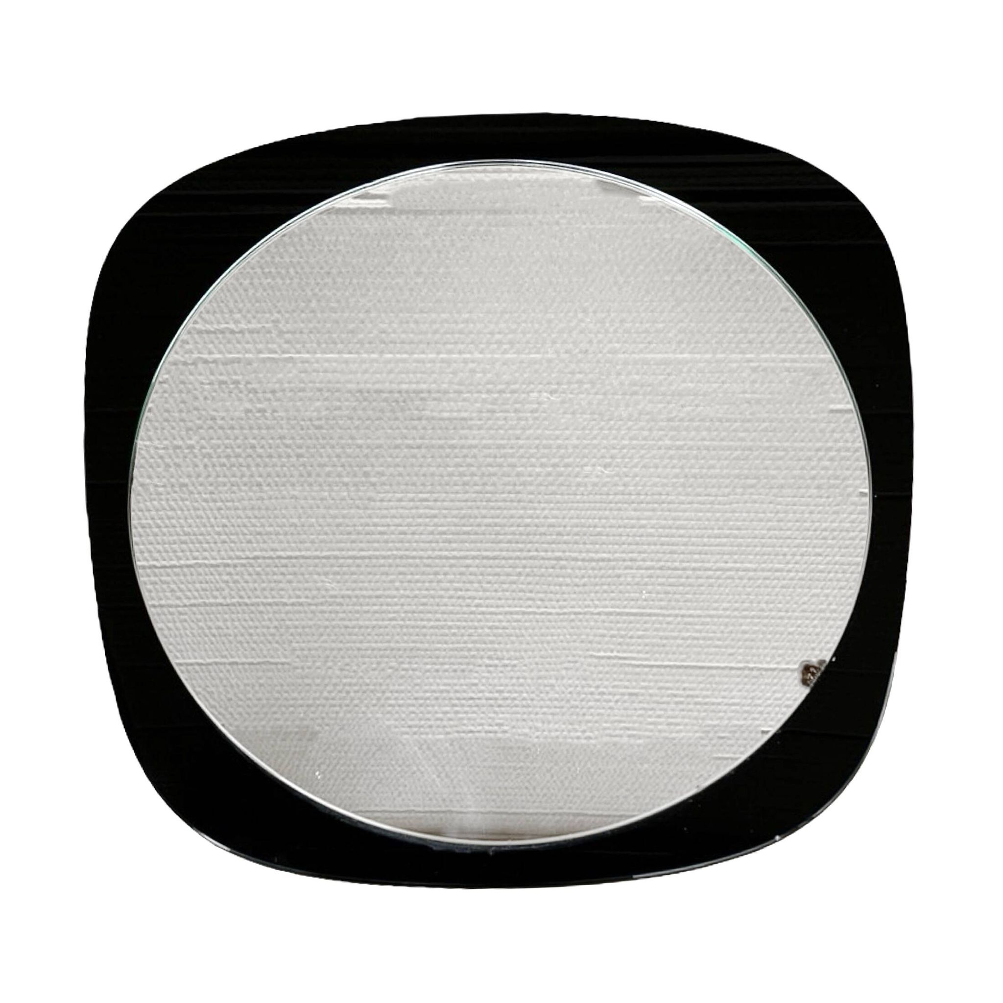 Asymmetrical wall mirror Poland 1970s
