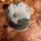 Art Deco period green marble bowl / catchall