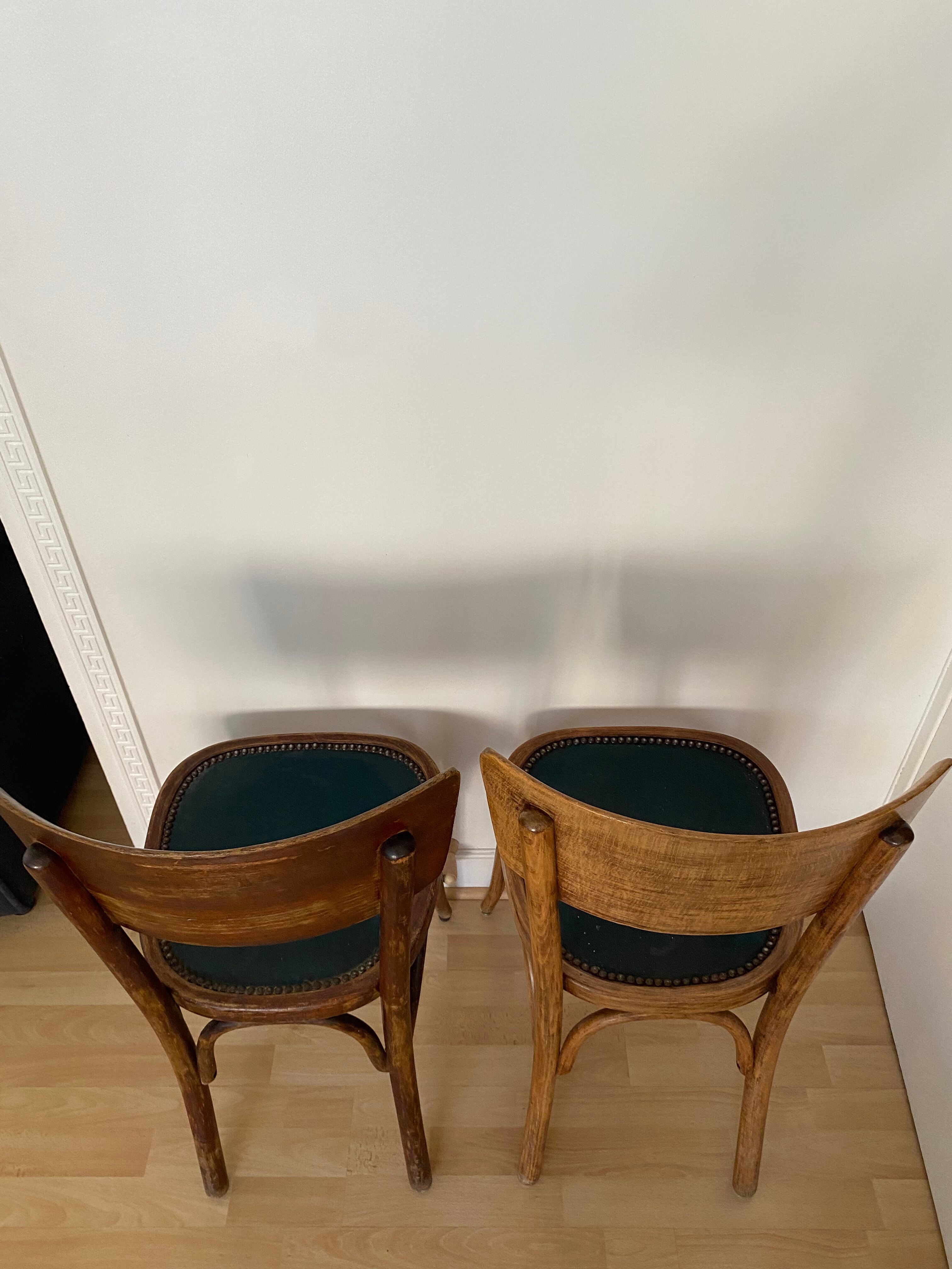 Paire de chaises bistrot