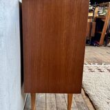 Scandinavian sideboard, vintage TV/hifi unit - 50s/60s - Scandinavian style