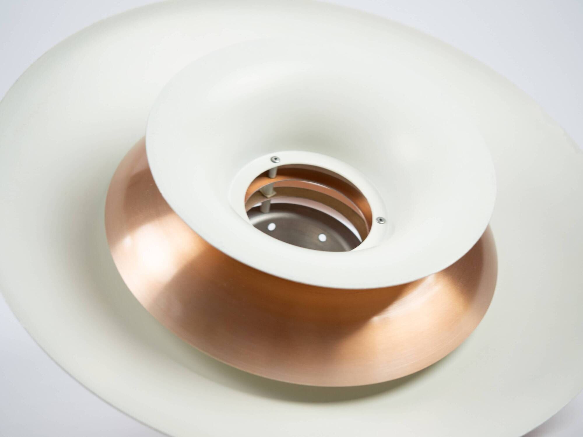 Vintage Danish pendant lamp by Fog og Morup, 1960s.