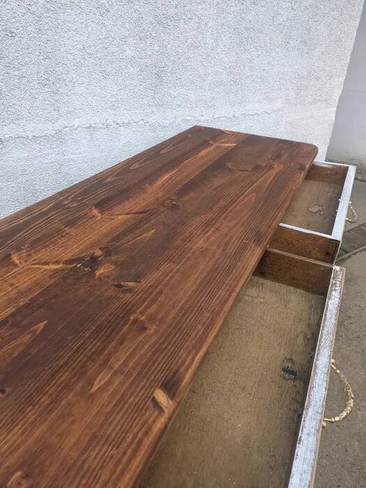 Buffet without a door, counter