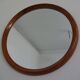 Large teak mirror by Bernhard Pedersen for Viby J. Møbelfabrik, Denmark, 1960s.