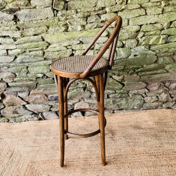 Ancien tabouret haut