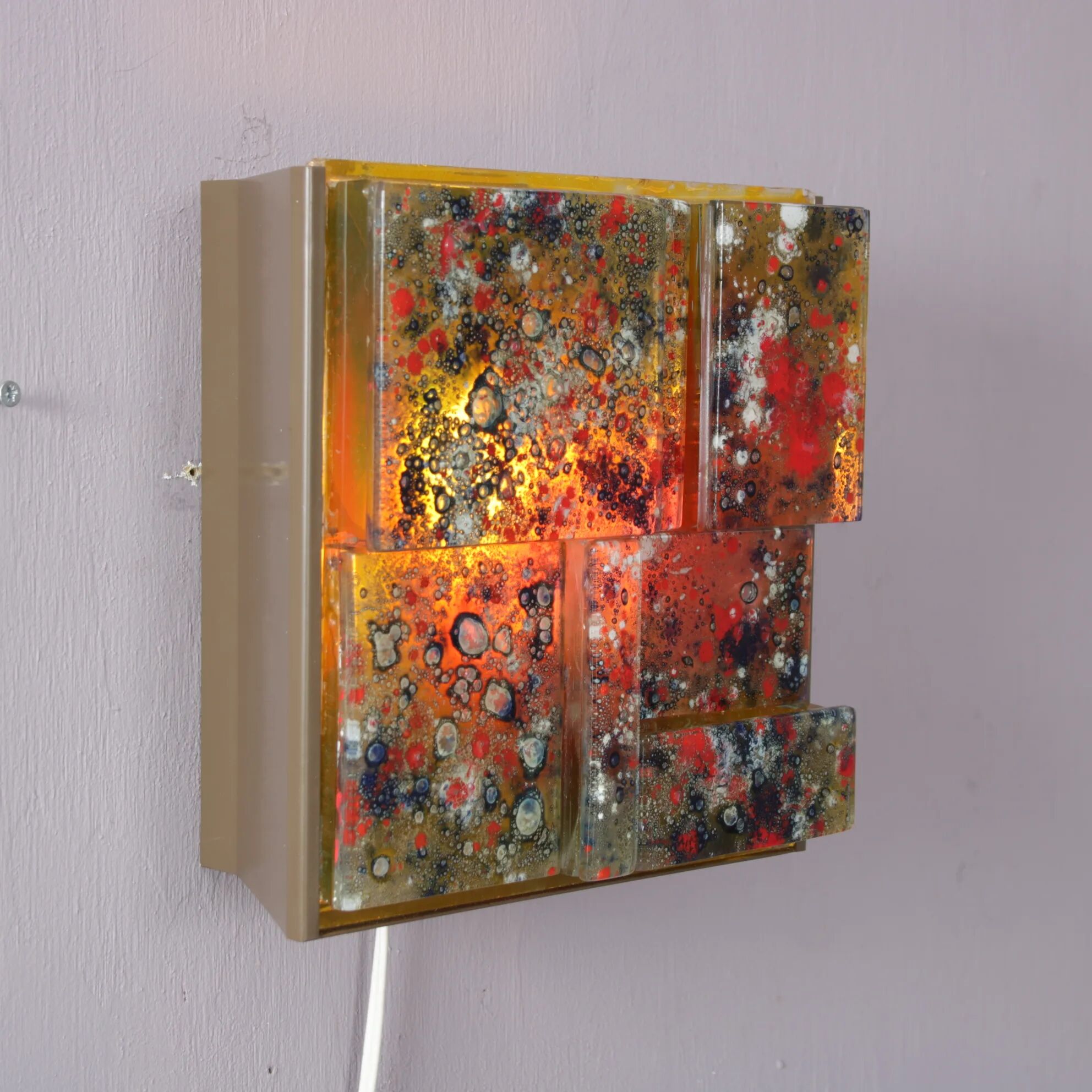 Wall light "C1699" from the 1960s by Willem van Oyen for Raak, Netherlands