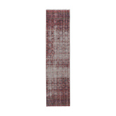Tapis vintage turc de oushak tissé à la main 80x327 cm