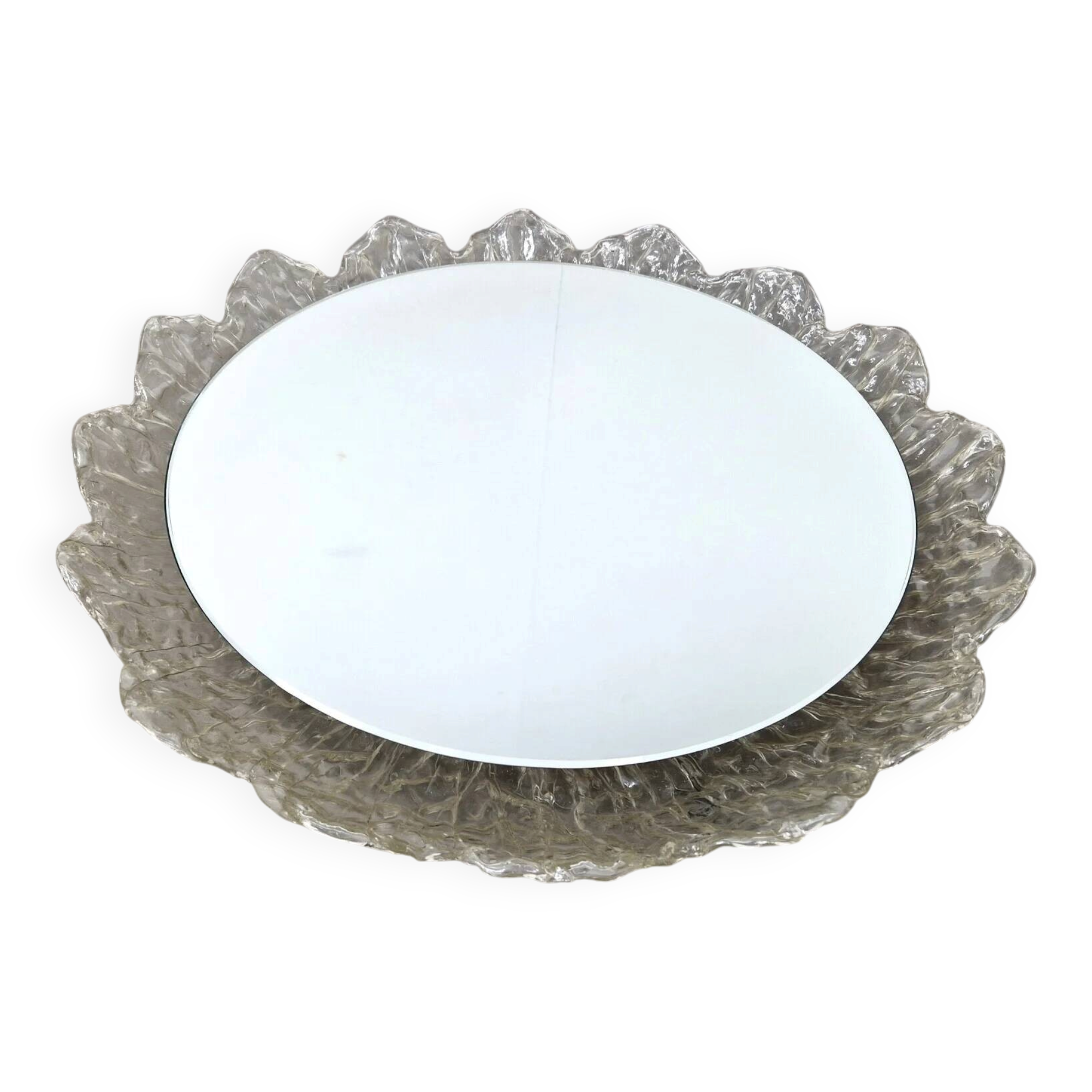 Vintage Schöninger wall mirror with lights | 1960s