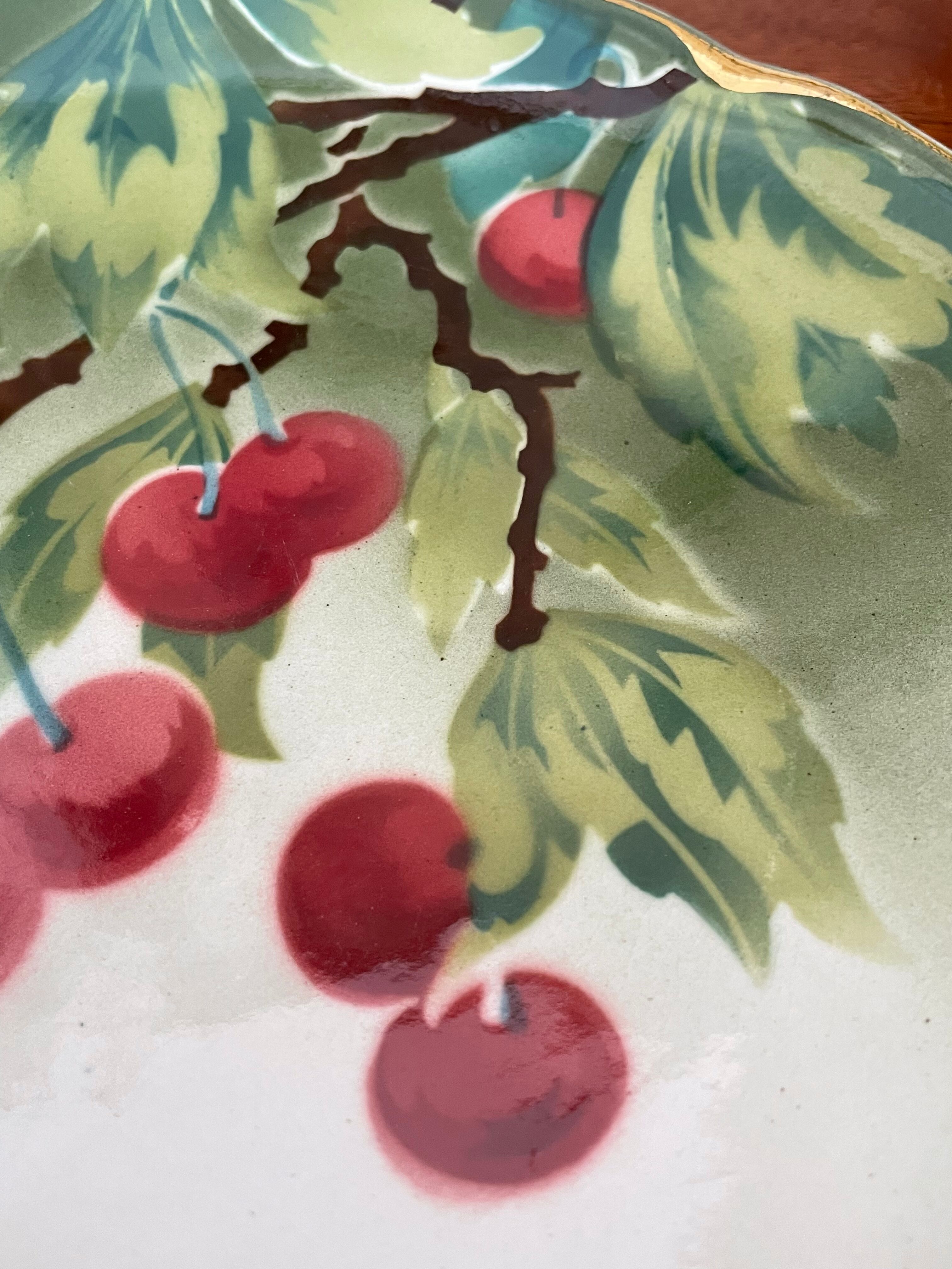 10 K&G Lunéville dessert plates