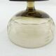 11 Art Deco smoked glass champagne glasses