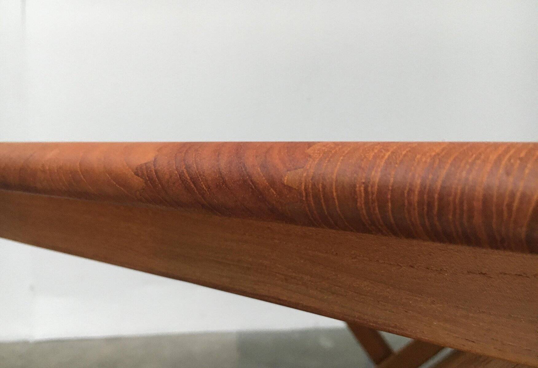 Danish folding table in teak from the mid-century by Juul Kristensen.