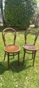 Paire de chaises  bistrot Thonet