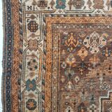 19th century handmade Iranian rug 144x190cm