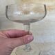 2 champagne coupes, cocktail coupes