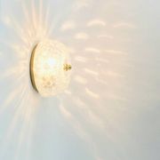 Mid-Century Diamond Glass Ceiling Light or Wall Light by H. Tynell, 1960s