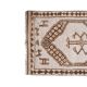 Vintage Turkish hallway rug 83x350 cm