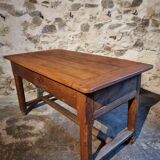 Rustic old oak table – Early 19th century