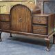 1930s English buffet bar in walnut and mahogany
