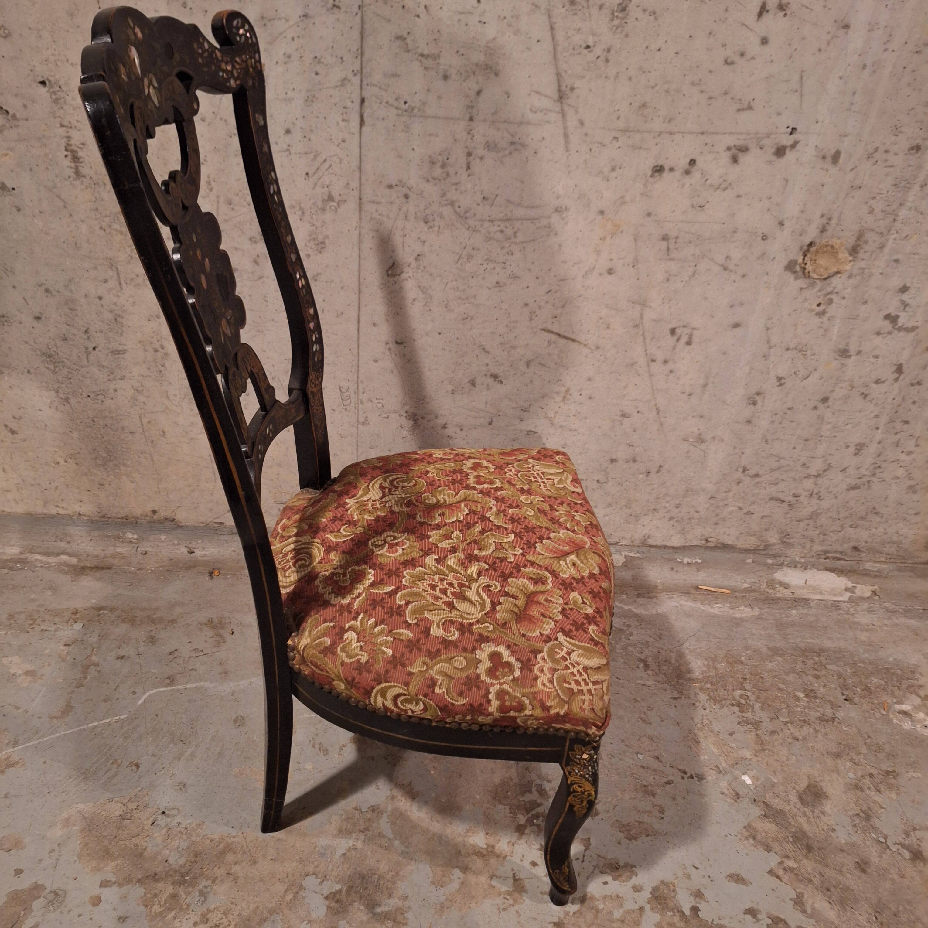 Chauffeuse époque napoléon III