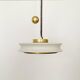Adjustable Orion Glass Pendant Lamp from Staff