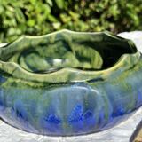 Gilbert metenier signed ceramic bowl // french art deco