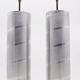 Tube lamps in aluminum 1970